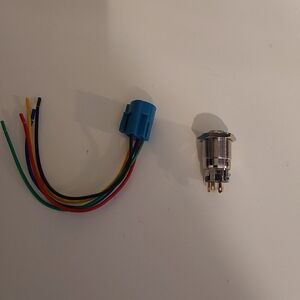 Momentary metal push bottom switch (346)